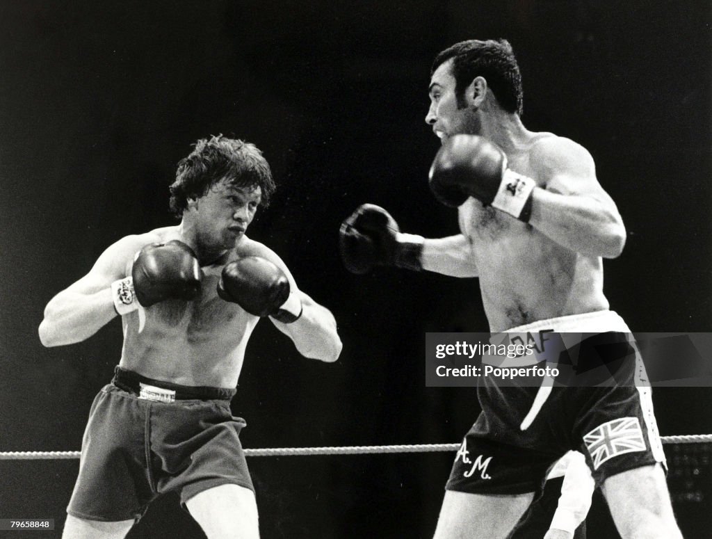 15th September 1981, Middleweight Championship of Europe at Wembley
