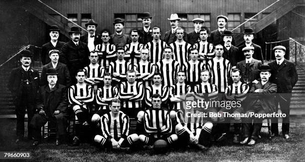 Sport, Football, Newcastle United FC Team Group J Carr; J Lawrence and A McCombie, J Bell-Vice Chairman; C Veitch; A Higgins; W Appleyard; R Orr; J...