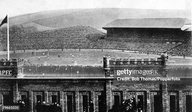Sport, Football, The scene at Hampden Park, Glasgow, Scotland International match, Scotland 2 v England 0
