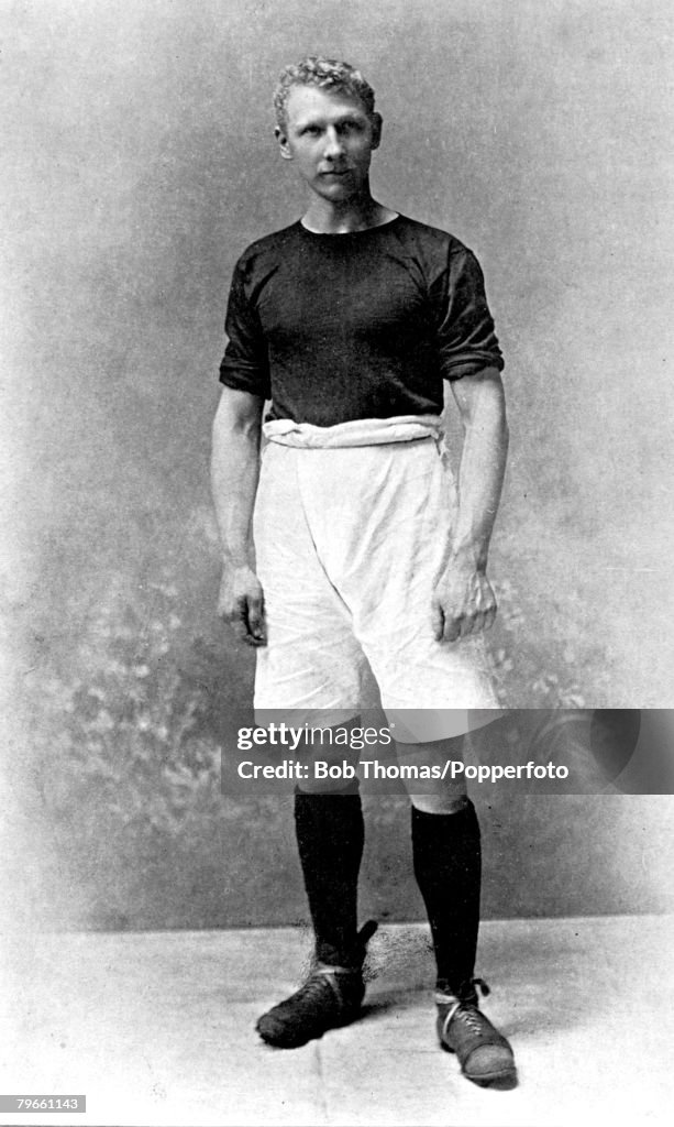 Sport, Football, circa 1905, A portrait of J,Jackson of West Ham United