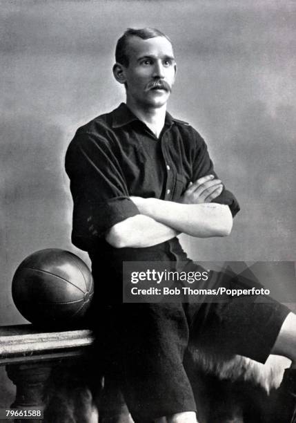 Sport/Football, circa 1896, Gavin Crawford, who had played for Sheffield United before moving on to Woolwich Arsenal