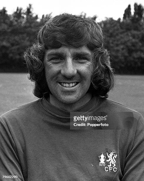 Sport, Football, London, England, 23rd July 1971, Chelsea FC's Paddy Mulligan
