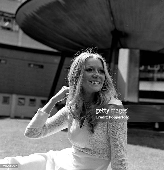 Cloder Rodgers London, England, 29th July 1970, Irish pop singer Clodagh Rodgers in ...