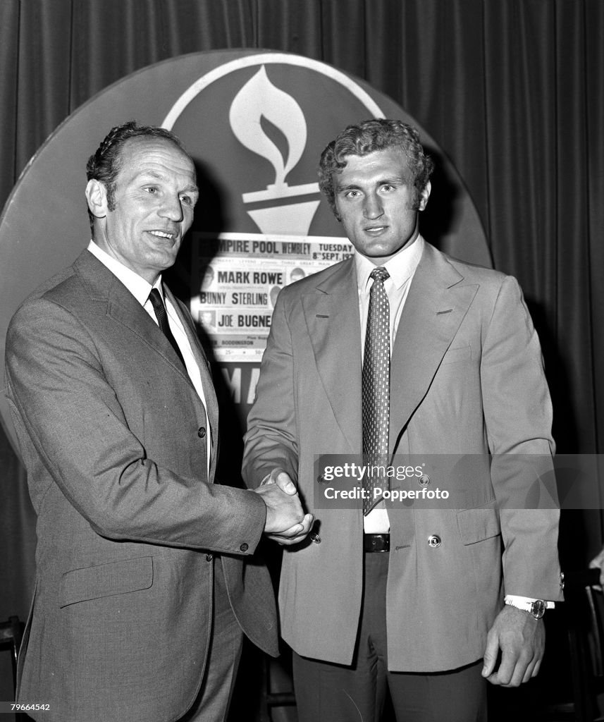 Bugner Wepner Boxing, London, England, 20th August 1970, British and empire... News ...