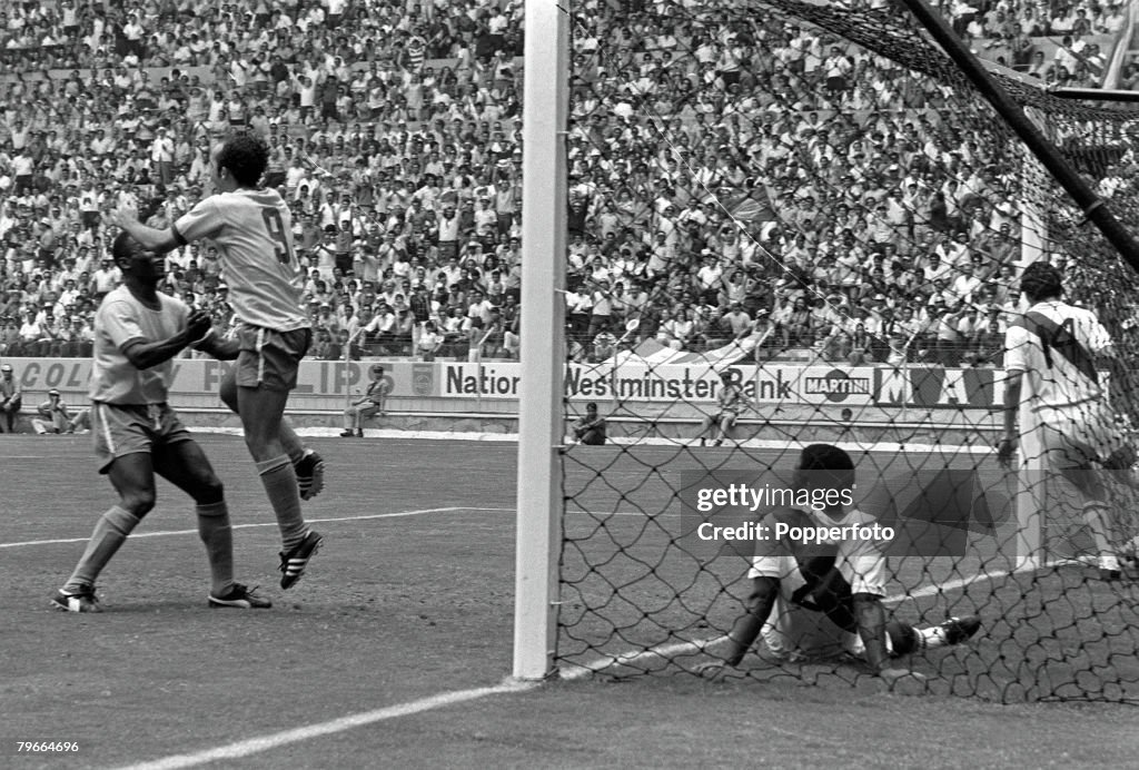 Brazil v Peru At 1970 FIFA World Cup