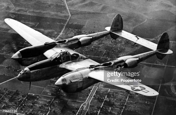 Lockheed Xp38 78 Lockheed P38 Lightning Stock Photos, High-Res Pictures, and Images ...