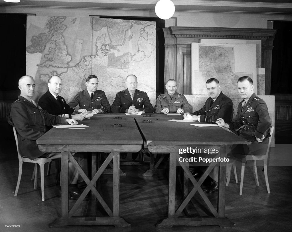 Northern Command Ww2 World War II, 14th February 1944, London, England, The Allied Supreme ...