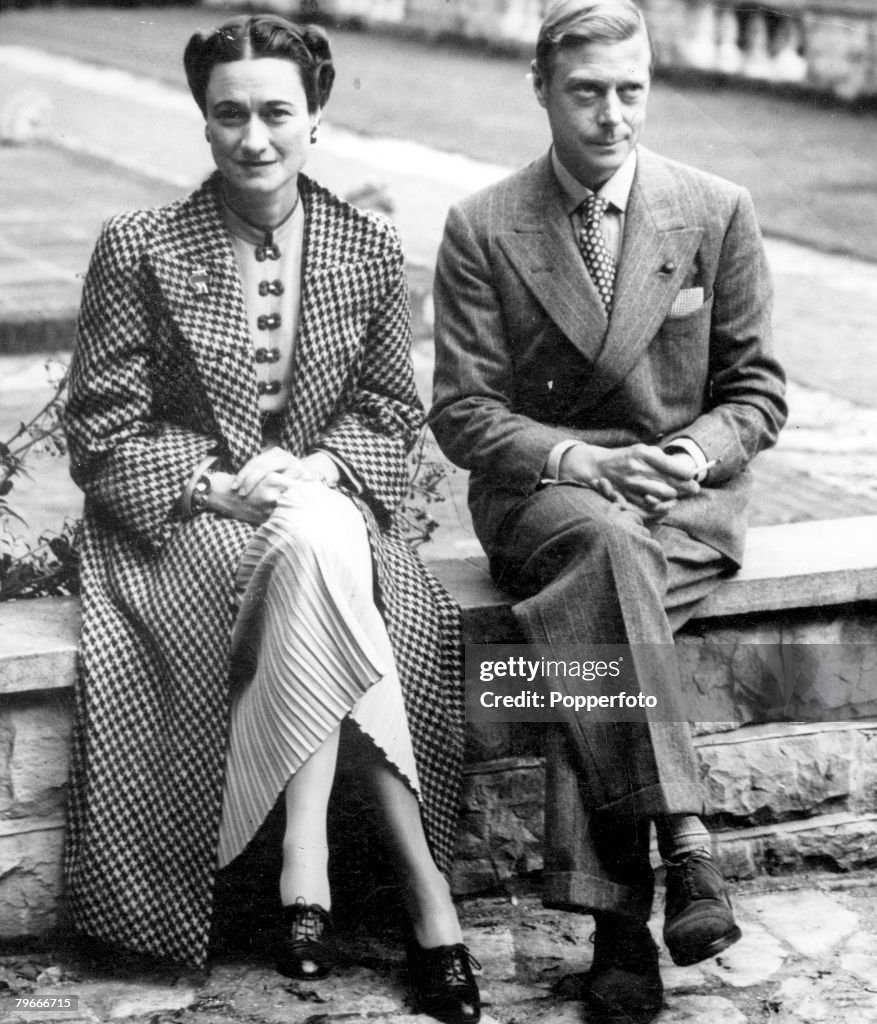 Duke And Duchess Of Windsor At Hartfield House