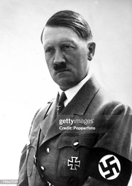 Portrait of German Chancellor and Nazi dictator Adolf Hitler pictured in Germany, 1935