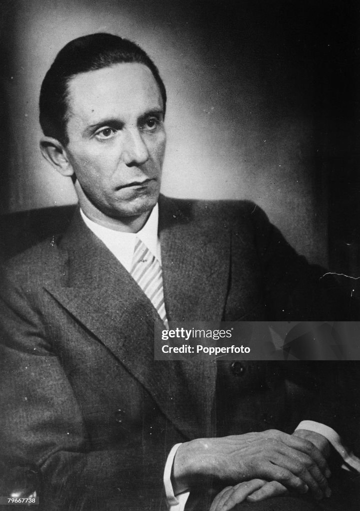 1940 s Portrait Of German Nazi Propaganda Minister Joseph Goebbels 1940-s-portrait-of-german-nazi-propaganda-minister-joseph-goebbels