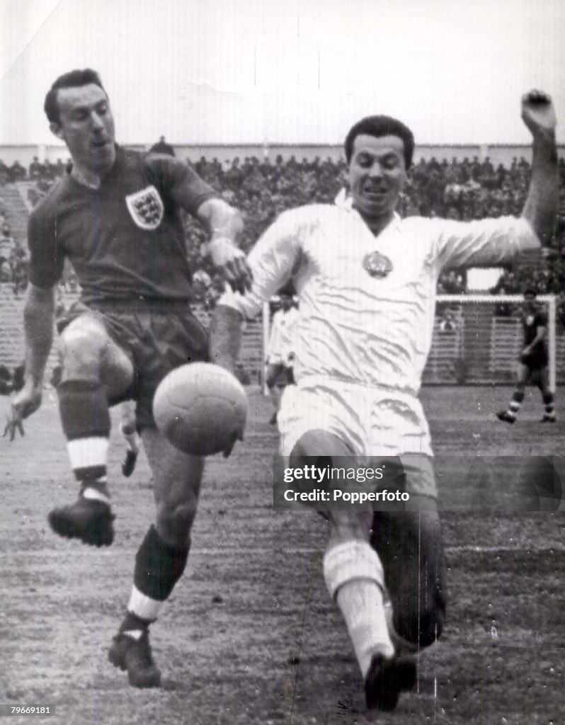 England v Bulgaria At 1962 FIFA World Cup