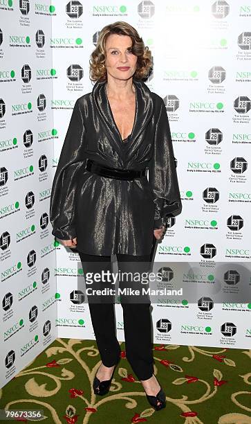 Julie Christie attends the Awards Of The London Film Critics' Circle at the Grosvenor House Hotel, on February 8, 2008 in London, England.