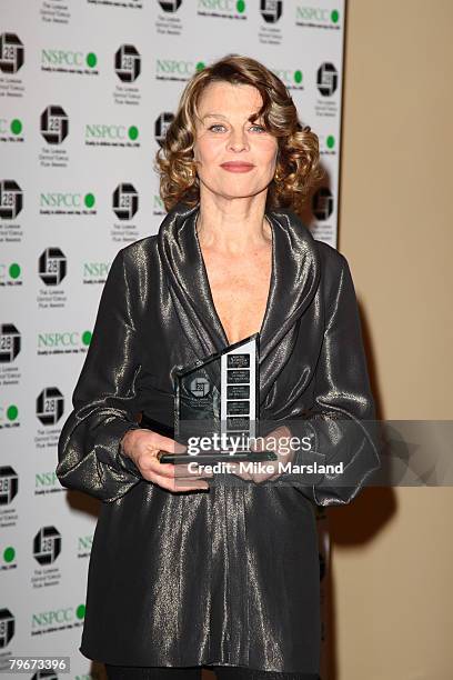 Julie Christie attends the Awards Of The London Film Critics' Circle at the Grosvenor House Hotel, on February 8, 2008 in London, England.