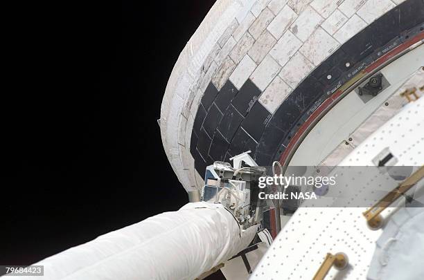 Nasa Command Pod 29 Orbital Maneuvering System Oms Pods And A Stock Photos, High-Res ...