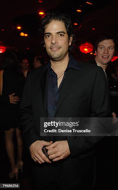 Actor Jsu Garcia attends Frank Miller's birthday party at CatHouse at Luxor on February 9, 2008 in Las Vegas, Nevada.