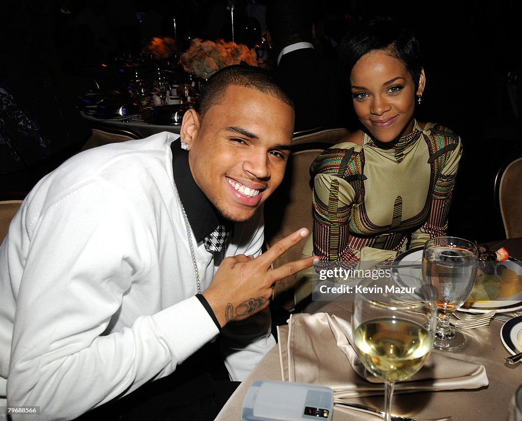 2008 Clive Davis Pre-GRAMMY Party - Reception and Dinner