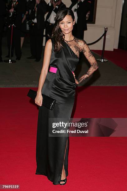 Thandie Newton attends The Orange British Academy Film Awards on February 10, 2008 at the Royal Opera House in London, England.