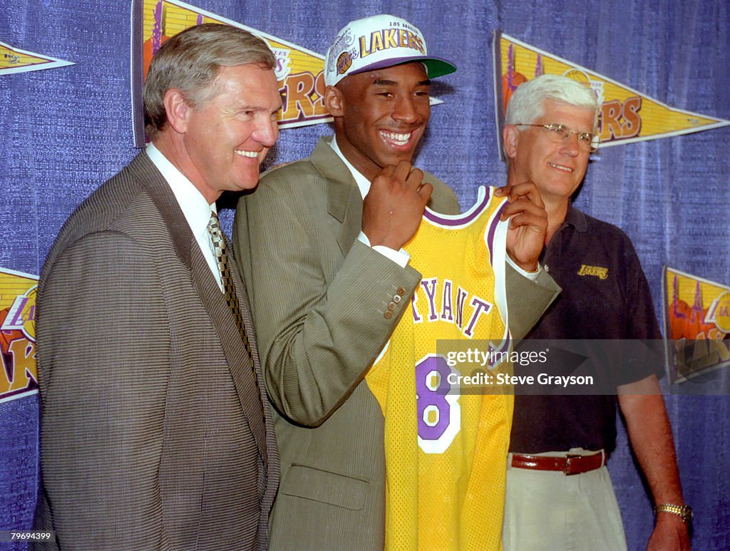 Los Angeles Lakers Introduce Kobe Bryant