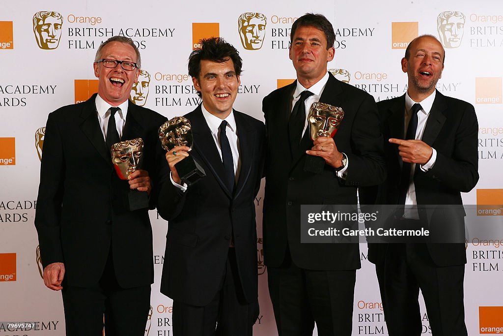 The Orange British Academy Film Awards 2008 - Winners Boards