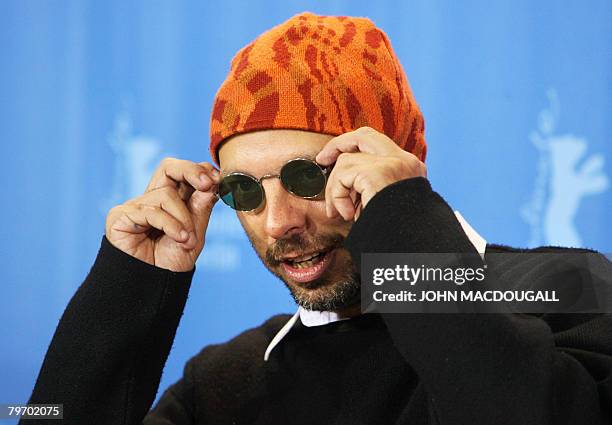 Brazilian director Jose Padilha poses for photographers during a photocall for his movie "Tropa de Elite" presented in competition for the Golden...