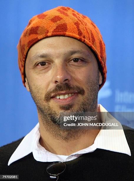 Brazilian director Jose Padilha poses for photographers during a photocall for his movie "Tropa de Elite" presented in competition for the Golden...
