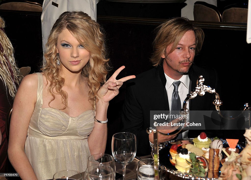 2008 Clive Davis Pre-GRAMMY Party - Reception and Dinner