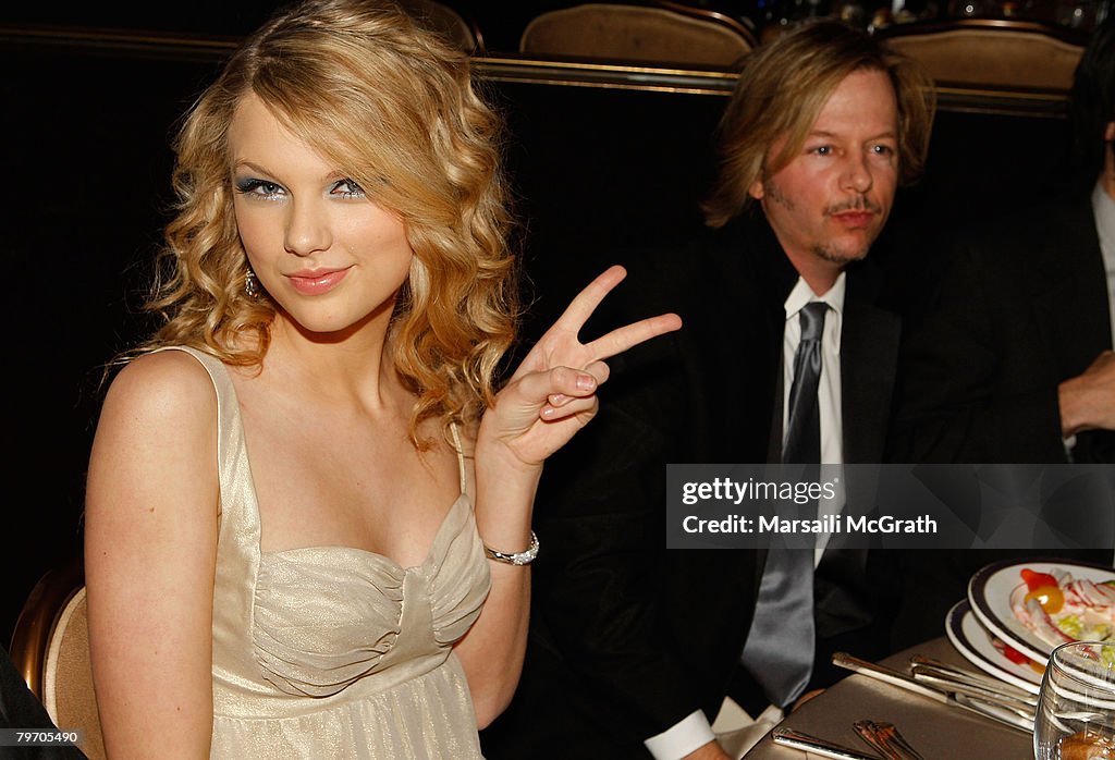 2008 Clive Davis Pre-GRAMMY Party - Reception and Dinner