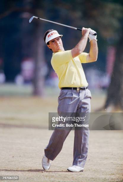 Australian golfer Craig Parry during the Dunlop British Masters Golf Tournament, Woburn, England, May 1990. .
