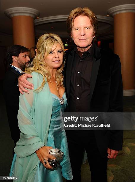 Singer John Fogerty and wife Julie Fogerty attend the Sony/BMG Grammy After Party at the Beverly Hills Hotel on February 10, 2008 in Beverly Hills,...