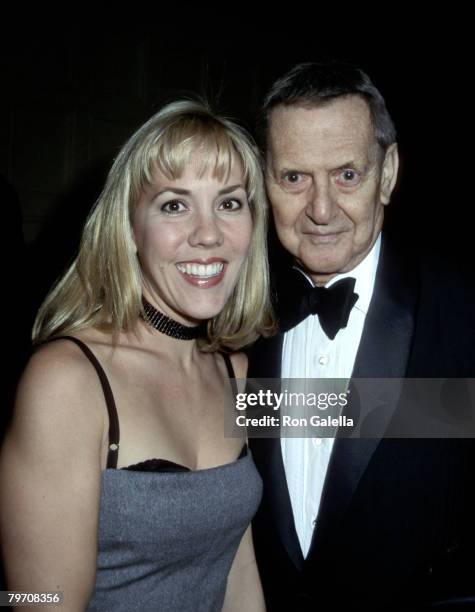 Tony Randall and wife Heather Harlan