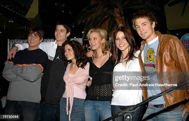 Cast members of "One Tree Hill"