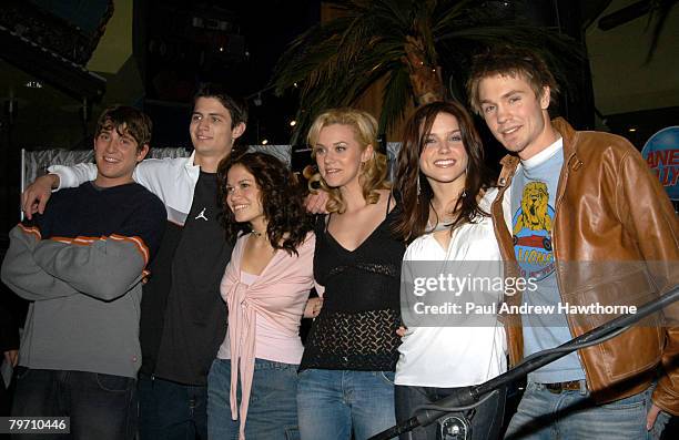 Cast members of "One Tree Hill"