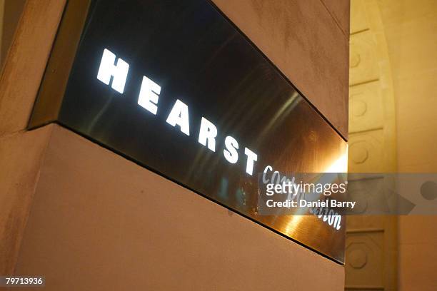 The new Hearst Building is seen February 11, 2008 in New York City.