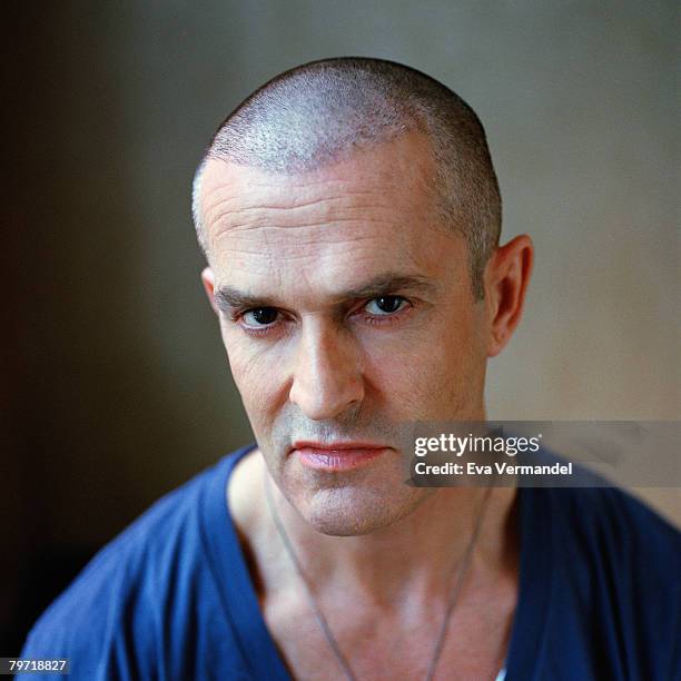 Actor Rupert Everett poses for a portrait shoot for the Independent magazine in London on November 21, 2007.