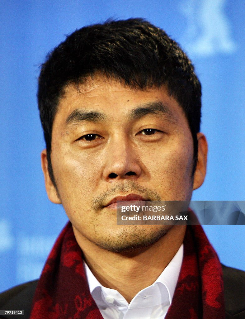 Korean actor Kim Young-ho poses for phot