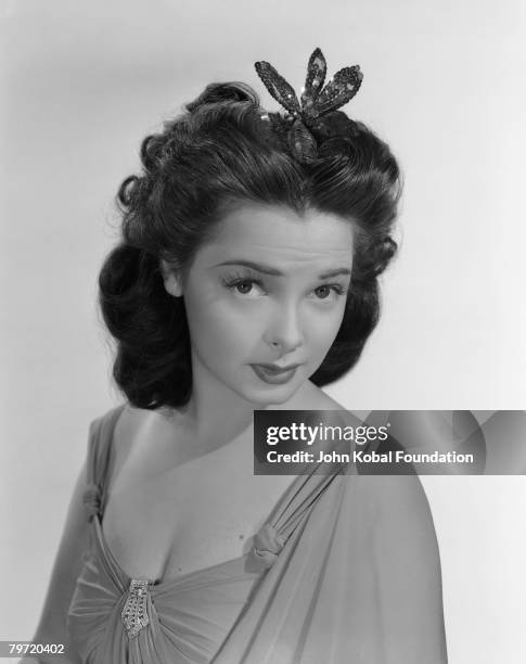 American actress and singer Kathryn Grayson, 13th October 1941.