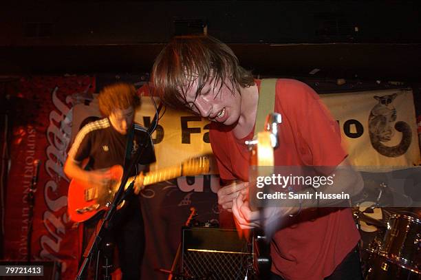 Bombay Bicycle Club perform live at the Dublin Castle as part of Diesel U Music competiton on June 12, 2007 in London, England.