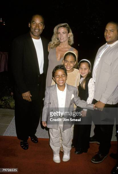 Simpson, Nicole Brown Simpson, and children