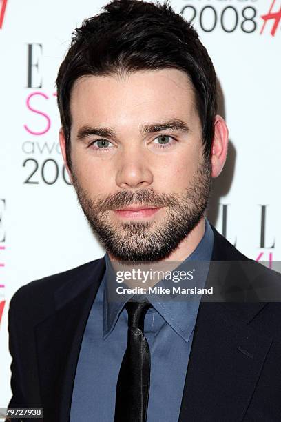 Dave Berry arrives at the Elle Style Awards 2008 at The Westway on February 12, 2008 in London, England.