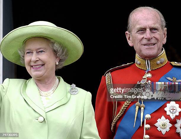 The official birthday of the Queen is marked each year by a colourful military parade and march-past known as Trooping the Colour with troops from...