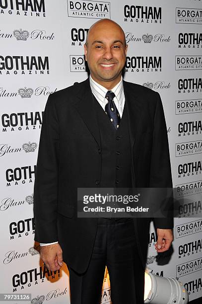 Anchor Ali Velshi arrives at the Gotham Magazine's 8th Annual Gala at the Rainbow Room February 12, 2008 in New York City.