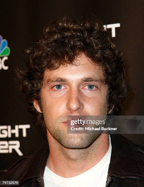 Actor Mike Faiola attends the premiere of NBC's "Knight Rider" at the Playboy Mansion February 12, 2008 in Los Angeles, California.