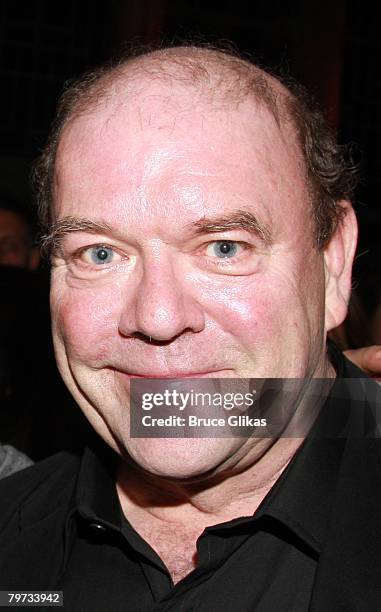 Manager Paul McGuinness poses at The EDUN Fall/Winter 2008 Nocturne Collection Presentation at The Desmond Tutu Center on February 12, 2008 in New...