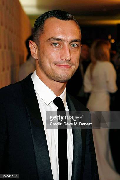 Designer Richard Nicoll attends the Elle Style Awards 2008 at The Westway on February 12, 2008 in London, England.