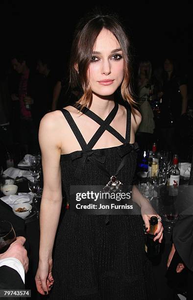 Keira Knightley at the After Party during the Elle Style Awards 2008 at The Westway on February 12, 2008 in London, England.