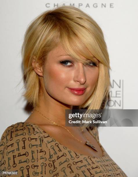 Paris Hilton attends the Scandinavian Mansion of Style held on December 1, 2007 in Los Angeles, California.
