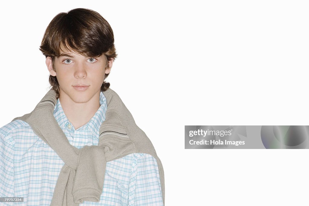 Portrait of a teenage boy