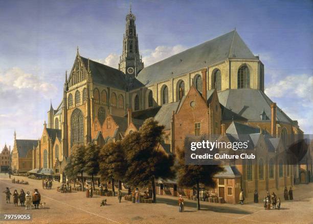 Church of St. Bavo in Haarlem, 1666