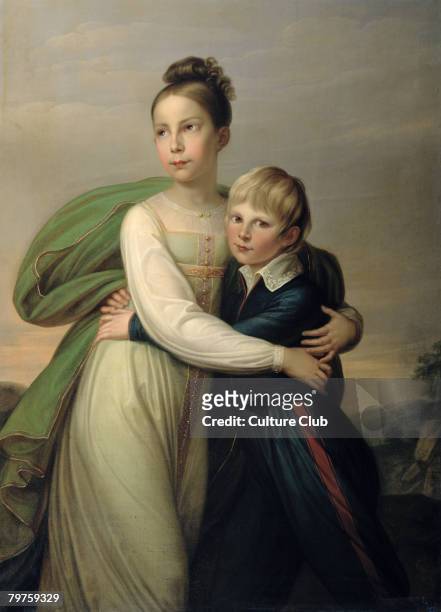Prince Albrecht and Princess Louise, c.1817