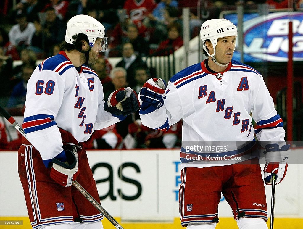 New York Rangers v Carolina Hurricanes